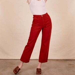 Big Bud Press Paprika Red Work Pants XS